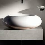 Duravit 032250 Platin Ciottolo 19 3/4 Round Above Counter Basin - 032250