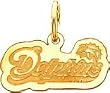 14K Gold NFL Miami Dolphins Charm