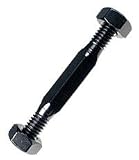 ACTION SADDLE CLAMP BOLT SQUARE W/2 NUTS
