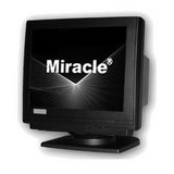 Miracle Monochrome MT227 - Display - CRT - 14 - 1024 x 768 - VGA - black