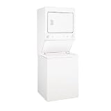 GE Profile Spacemaker WSM2700HWW 27in 2.7 Cu. Ft Electric Laundry Center - White