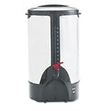 50-Cup Stainless Steel Commercial Percolator Urn,CCESSU50