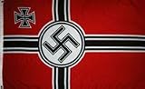 German Nazi Flag with Iron Cross Nylon Polyester Flag (3 x 5)