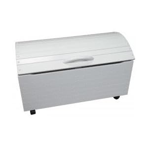 Treasure Chest Toy Box - White