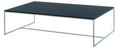 Modern Designer Black Glass Rectangle Coffee Table - Mondrian by GillmoreSPACE 21k41bfY xL