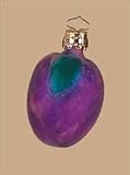 Plum, small 2 1/2 Ornament - set of 12