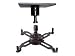 Draper Aero Low Profile Mount 2636-N - Mounting kit ( ceiling plate, bracket ) for projector - black powder - ceiling mountable