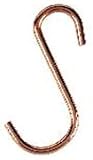 3 S-Shape Pot Rack Hook: Chrome Plated 9551