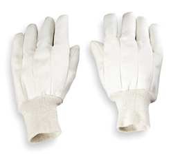 Condor 2AH13 Glove, Jersey, Cotton, White, S, Pr