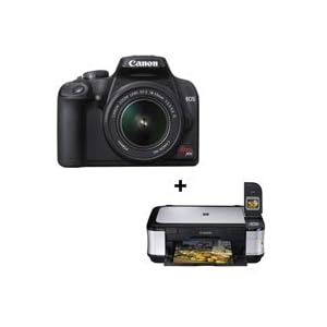 Canon EOS Rebel XS Digital SLR Camera, with 18-55mm Lens - Black - Bundle - with Canon... by