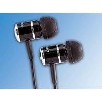 Stereo Ohrhörer In-Ear mit Freisprecher für iPhone , Iphone 3G , Ipod , und Mp3 Player mit 3,5mm Anschluß Hochwertiger Alu-Klangkörper, satter Bassreflex