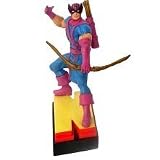 Avengers Resin Figures - Hawkeye on Letter Base "N"