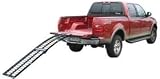 Black Widow Single Folding Arched Motorcycle Ramp