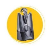 PLNCS50 - CS50 900MHz Wireless Telephone Over the Head or Ear Headset System