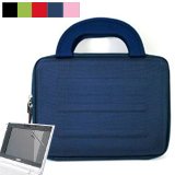 Cover image : (2 in 1 Asus Pc) Sumac Brand Hardshell Carrying Case Carrying Sleeves Nylon Material for Asus Eee Pc 8g 4g 2g Surf Asus Pc 700 Asus 7-inch Eeepc ＋ Screen Protector Kit (Many color available)