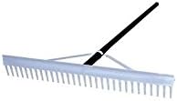 Field and Aggregate Grading Rake w Vinyl Grip 24 i