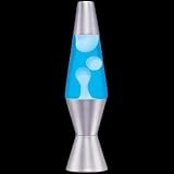 Lava Lamp 8 Oz. Accent - White Wax with Blue Liquid