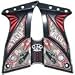 Hybrid Ultralite Hellcat Grips 07 Red Camo for DM