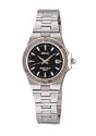 Seiko Watch SWC017P1 Stainless Steel Bracelet with Black Dial