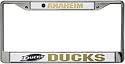 Anaheim Ducks Chrome License Plate Frame