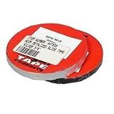 Adorama Metalized Slide Masking Tape, Black, 1/4