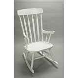 Adult Sized Rocking Chair in White