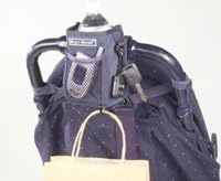 Sip N Stroll - Stroller Cup Holder - Cell phone holder - Navy Color by Juvenile Solutions