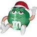 Green M&M Christmas 5 Ft. Tall Airblown Inflatable
