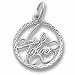 Lake Tahoe Charm - 14k Yellow Gold