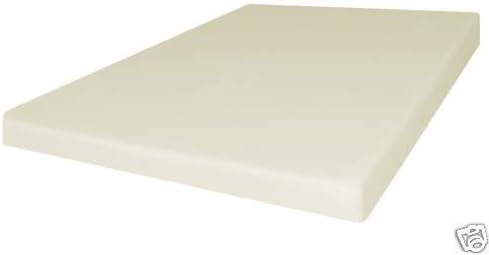 Twin Size 3 Inch Firm Conventional Polyurethane Foam RV/Truck Mattress Bed Cushion USA Made