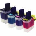 Generic Compatible Ink Cartridge Replacement for Brother LC41 ( 4-Pack )