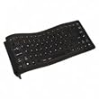 85KEY USB PS2 MINI FLEXIBLE SPILLPROOF KEYBOARD BLACK