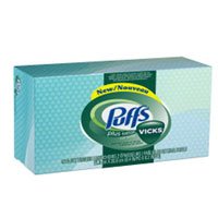 Puffs Plus Tissues with Vicks, Pop Up, #14190, 96/Pack, 24 Ea