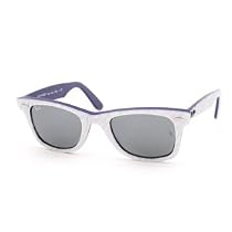 Ray Ban RB 2140 Top Light Gray on Blue