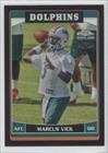 Marcus Vick #56/199 Miami Dolphins (Football Card) 2006 Topps Chrome Black Refractor #218