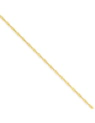 14k Gold 1.10mm Singapore Chain 18 Inches