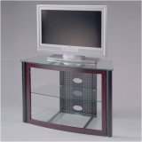 Symphony Stands 12198 35" Wide Black Glass TV Stand