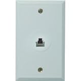 Philips Accessories #SDJ8100W/17 RJ45WHT Flush Wall Jack