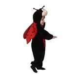 Plush Animal Ladybug Toddler Halloween Dressup Costume XS 1-2 yrs