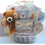 Babys Best Friend Teddy Boy Gift Basket