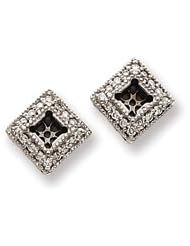 Ann Harrington Jewelry 14k White Gold .51 Ct Tw Diamond Antique Style Earring Jackets