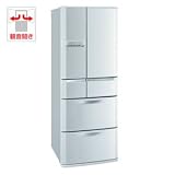 【エコポイント対象商品】三菱 501L 6ドア ノンフロン冷蔵庫（プレミアムシルバー）光ビッグ MR-E50R-S