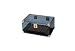 Humidor Zino Acryl Small (Dark Transparent, Brass)