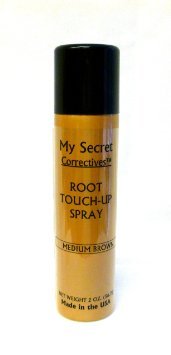 My Secret Correctives Root Touch-Up Spray 2oz Medium Brown (PACK OF 3)