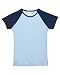 Semi-Sheer Cap Sleeve Baseball T-shirt