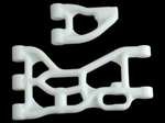 RPM Rear Upper/Lower A-Arms, Dyeable White: Baja 5B/5T