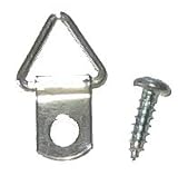 100 1-1/16 Triangle Picture Hangers with Screws