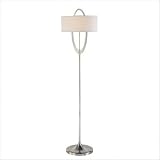 Floor Lamp in Brushed Nickel