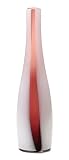ADERIA 津軽びいどろ vase line azuki F-62897