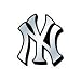 New York Yankees MLB Baseball Car Chrome 3D Trunk Emblem